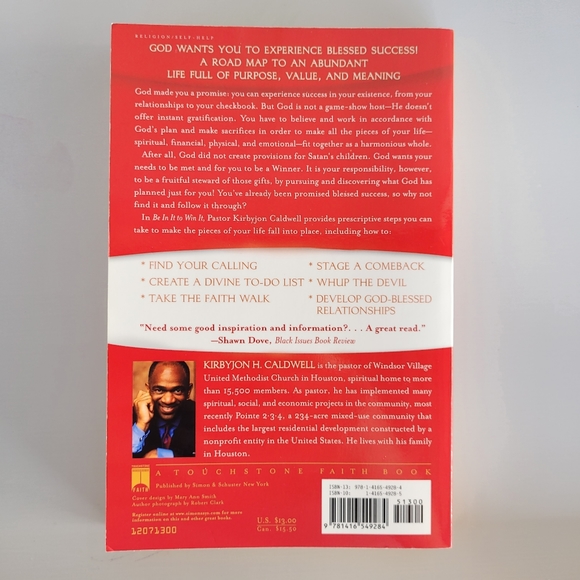 Be In It to Win It by Kirbyjon H Caldwell - Picture 2 of 3